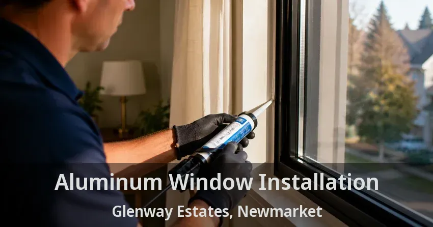 Aluminum Window Installation Glenway Estates, Newmarket - ON