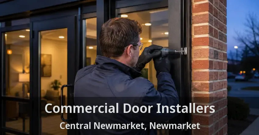 Commercial Door Installers Central Newmarket, Newmarket - ON