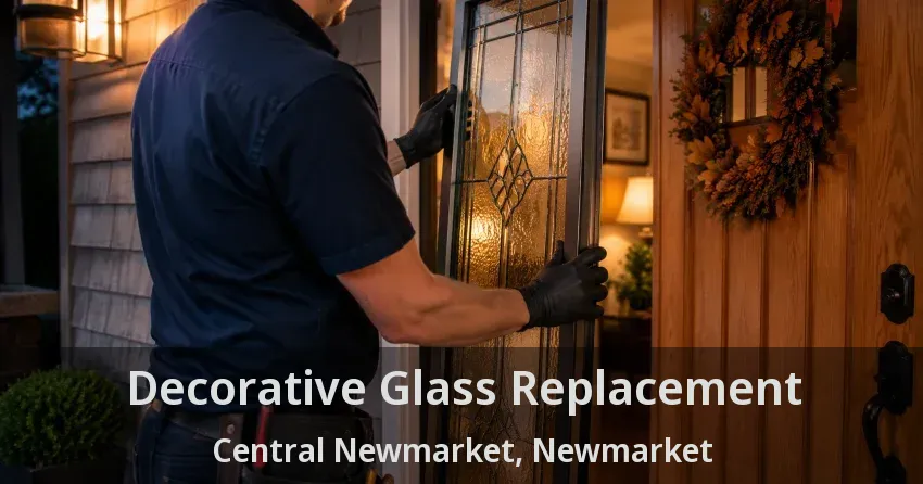 Decorative Glass Replacement Central Newmarket, Newmarket - ON