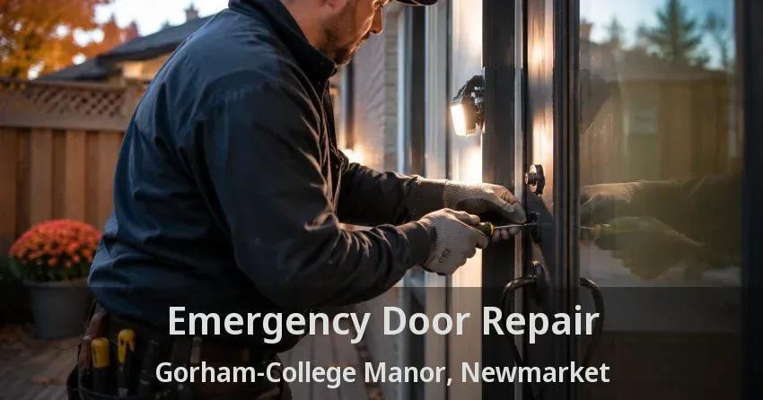Emergency Door Repair Gorham-College Manor, Newmarket - ON
