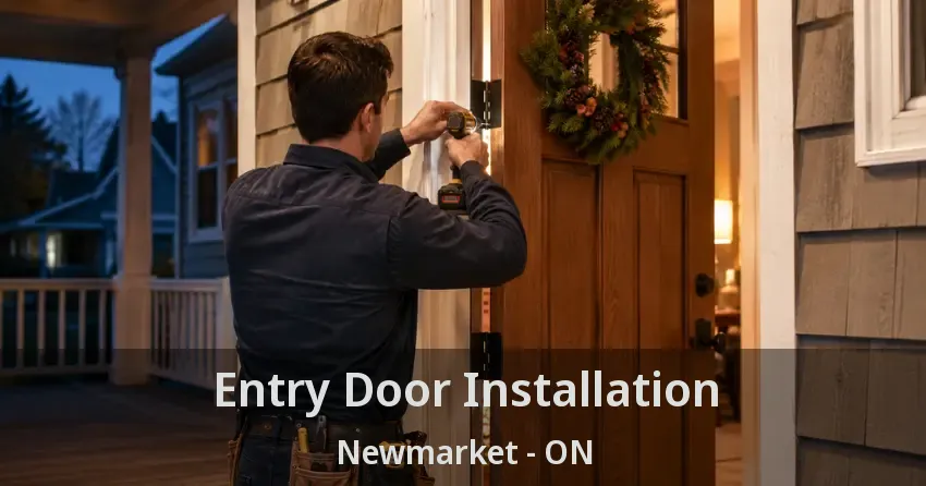 Entry Door Installation Newmarket - ON