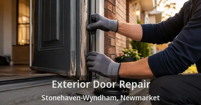 Exterior Door Repair Stonehaven-Wyndham, Newmarket - ON