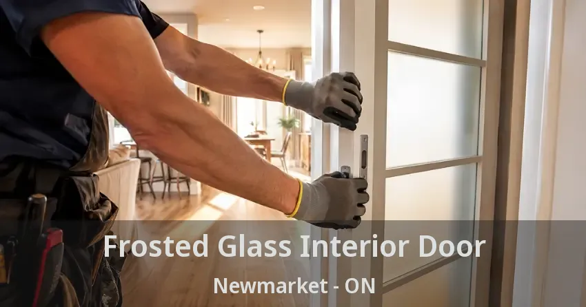 Frosted Glass Interior Door Newmarket - ON