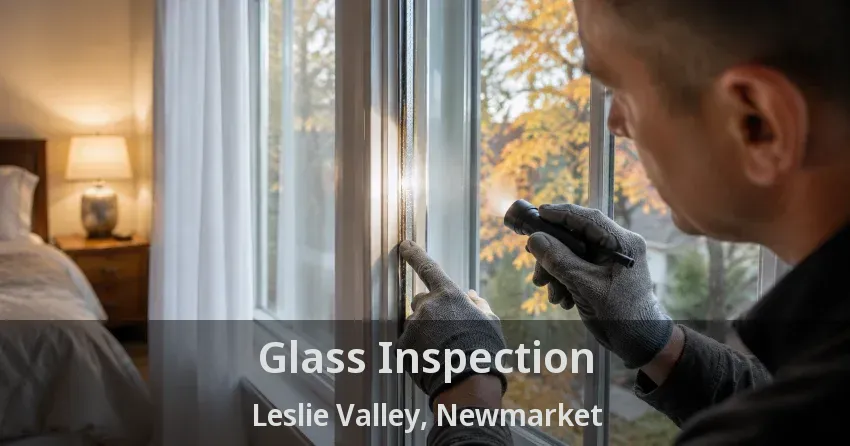Glass Inspection Leslie Valley, Newmarket - ON