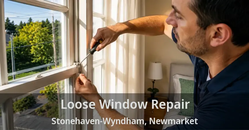 Loose Window Repair Stonehaven-Wyndham, Newmarket - ON