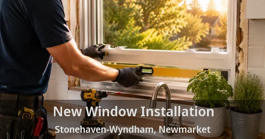 New Window Installation Stonehaven-Wyndham, Newmarket - ON