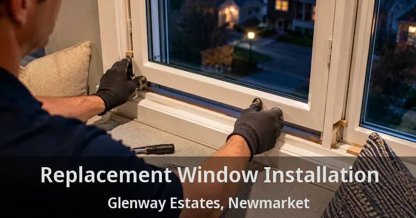 Replacement Window Installation Glenway Estates, Newmarket - ON