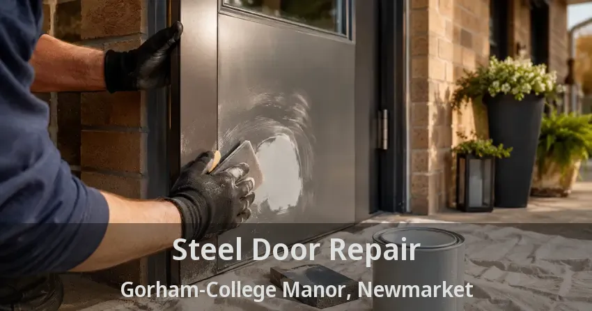 Steel Door Repair Gorham-College Manor, Newmarket - ON