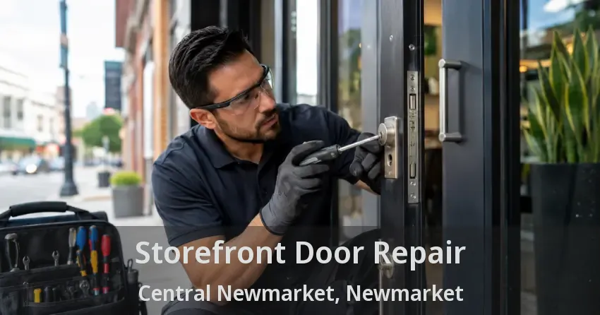 Storefront Door Repair Central Newmarket, Newmarket - ON