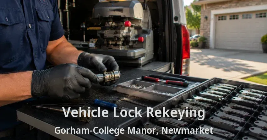 Vehicle Lock Rekeying Gorham-College Manor, Newmarket - ON