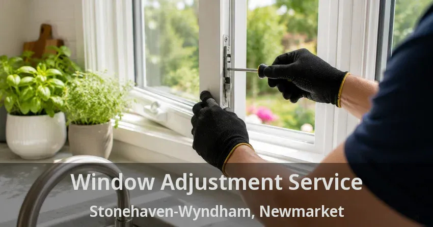 Window Adjustment Service Stonehaven-Wyndham, Newmarket - ON