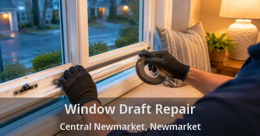 Window Draft Repair Central Newmarket, Newmarket - ON