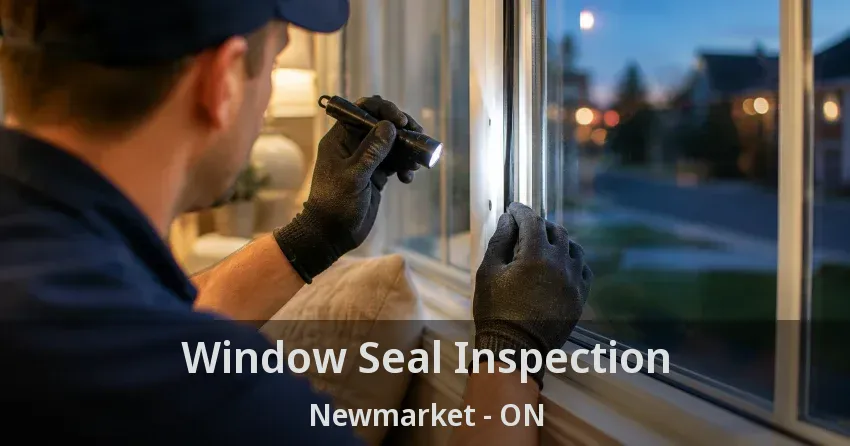 Window Seal Inspection Newmarket - ON