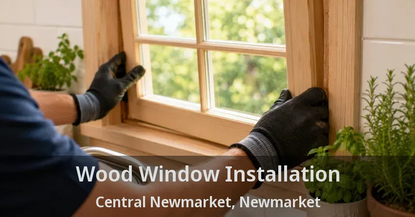Wood Window Installation Central Newmarket, Newmarket - ON