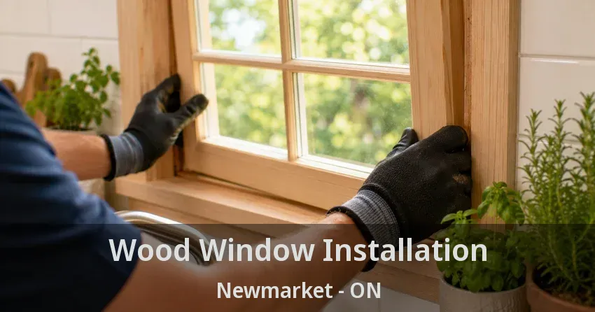Wood Window Installation Newmarket - ON