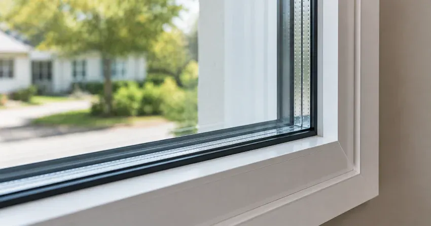 technician replacing window weatherstripping in Leslie Valley, Newmarket home
