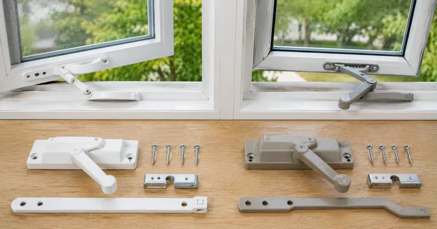 new casement window crank operator installed in Newmarket home
